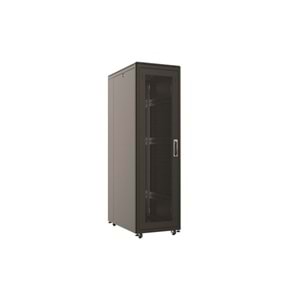 AGER 26U 800x1000mm Dikili Tip Siyah Kabinet Vega AG-VB26U8010S1-BAAA-A-M1 Cam Kapak
