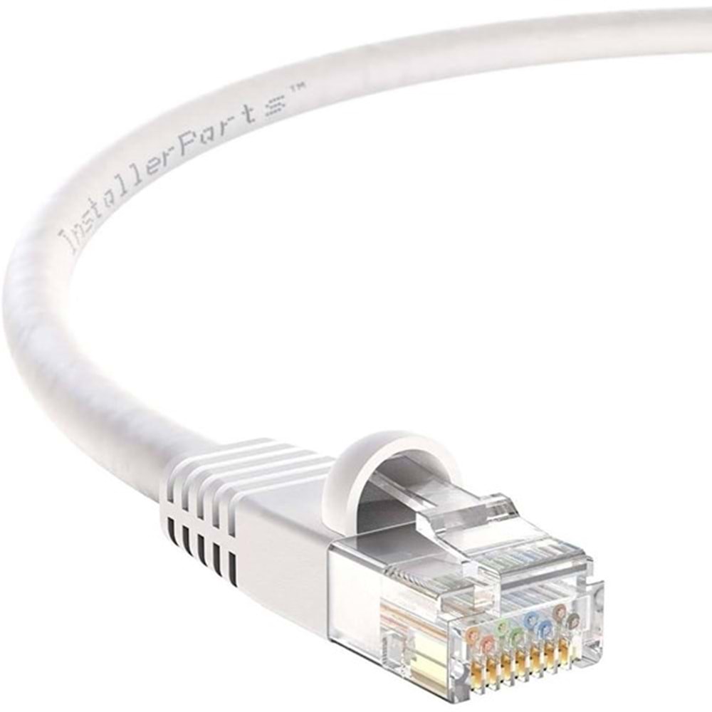 ODS 2metre CAT6 Utp LSZH Saf Bakır Beyaz Patch Kablo (5 li paket)