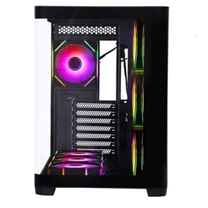 GAMEBOOSTER SEA WIEW GB-G2851BB 7-ARGB Fanlı Gaming Mid-Tower PC Kasası