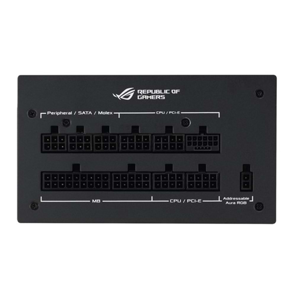 ASUS 1200W 80+ GOLD ROG STRIX 1200G AURA PCIE 5.0 Tam Modüler Power Supply