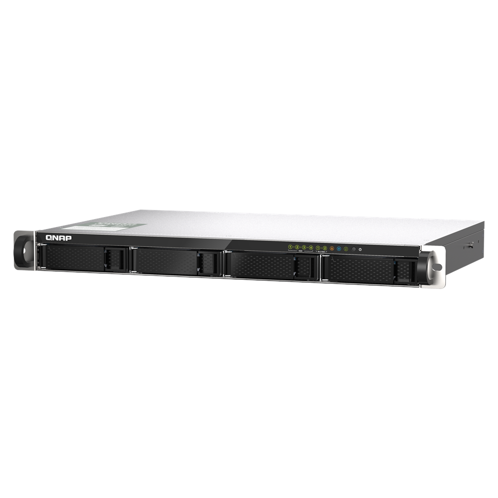 QNAP 4diskli Arm QC-4GB RAM-2-10GbE SFP+ Rack Nas Server TS-435XeU