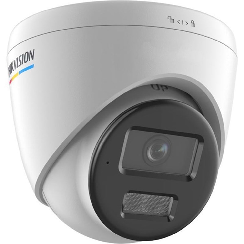 HIKVISION 4MP Dome 2.8mm ColorVu IP Kamera Akıllı Hibrit Işıklı DS-2CD1347G2H-LIU(F)