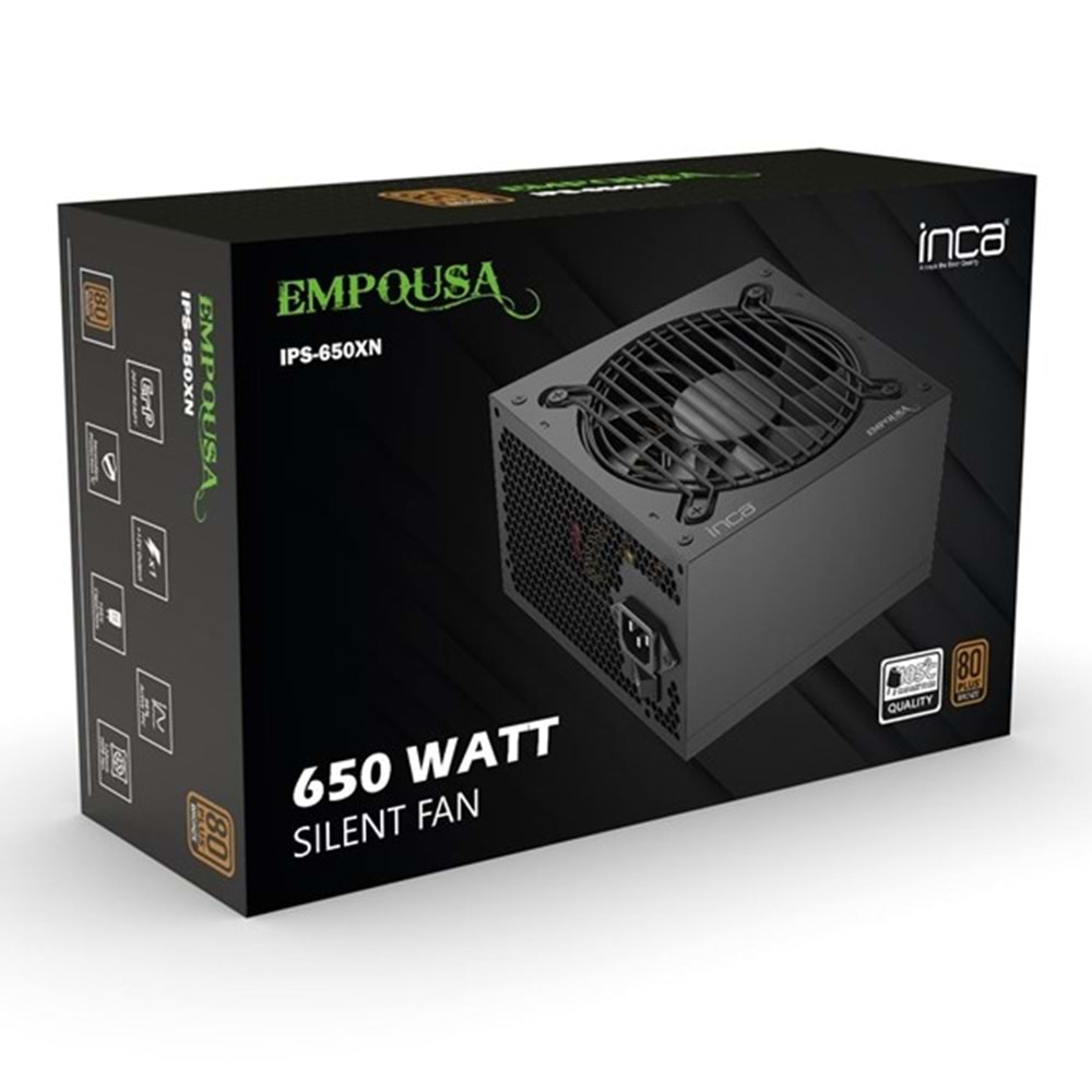 INCA 650W 80+ BRONZE EMPOUSA IPS-650XN Power Supply