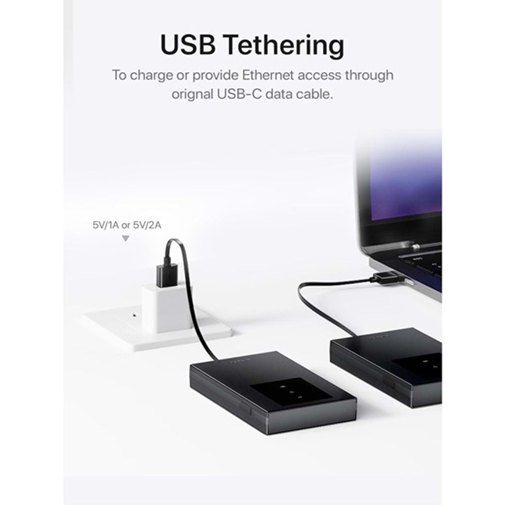 TENDA MF3 WIFI6 Dual Band Mobil 4G LTE Router Bataryalı