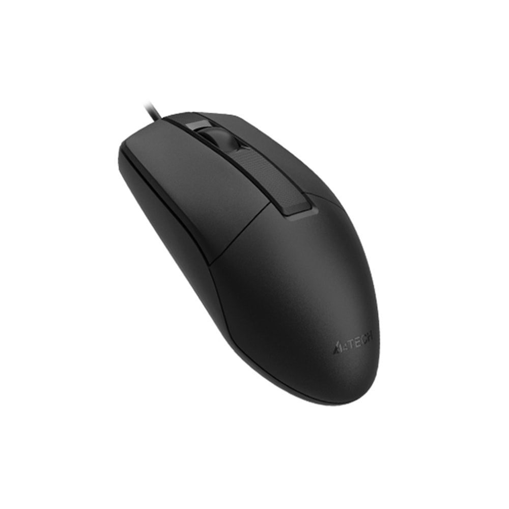 A4TECH OP-330S Kablolu USB 1200dpi Sessiz Siyah Mouse