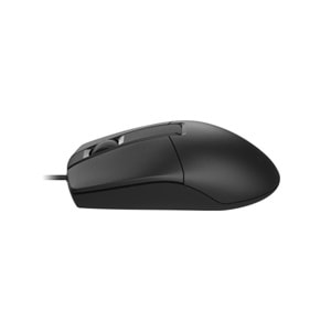 A4TECH OP-330S Kablolu USB 1200dpi Sessiz Siyah Mouse