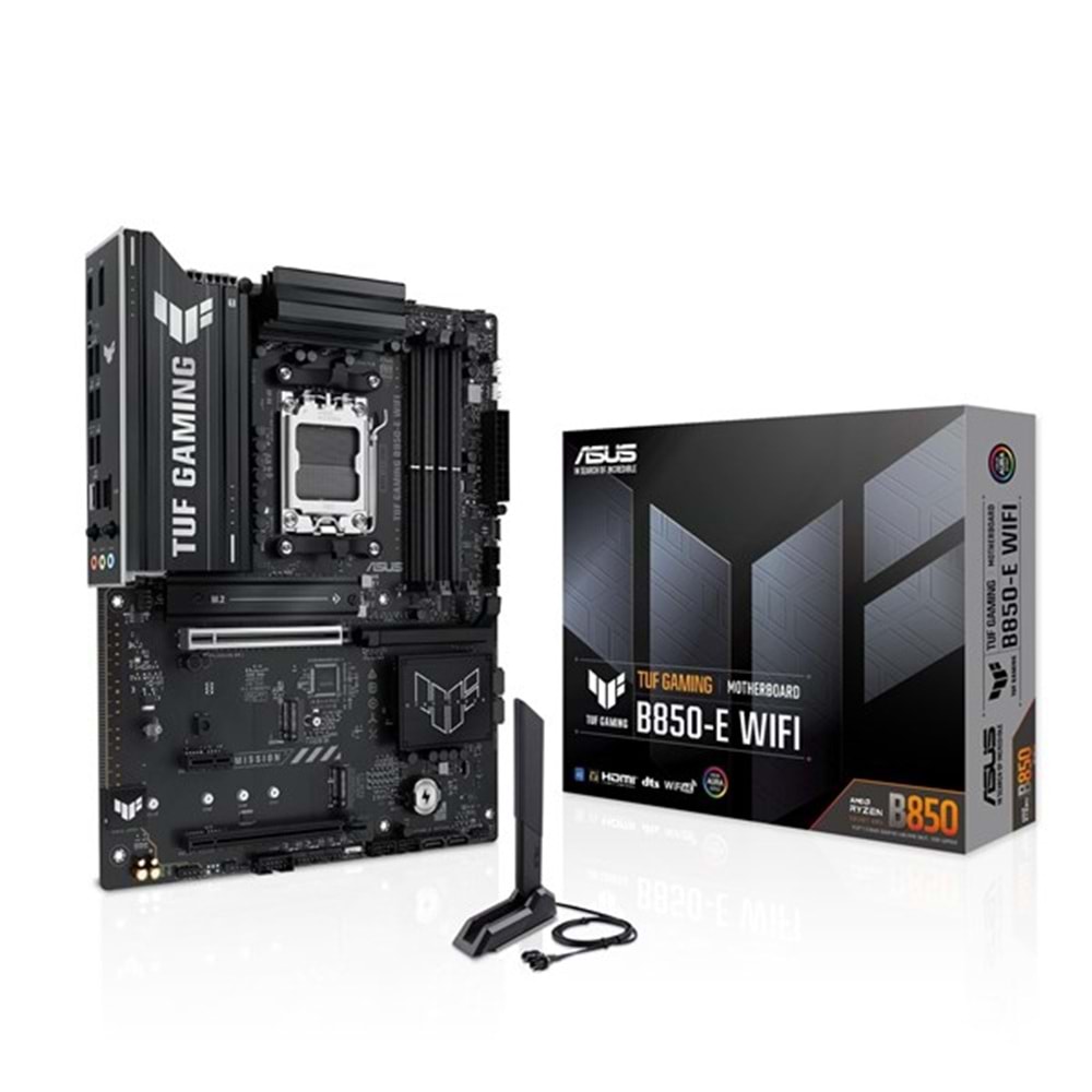 ASUS TUF GAMING B850-E WIFI7 DDR5 HDMI DP PCIE 5.0 AM5 ATX