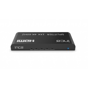 INCA 1port IHSK-460 1port HDMI (giriş) 4port HDMI (çıkış) 4K-60Hz HDMI Splitter