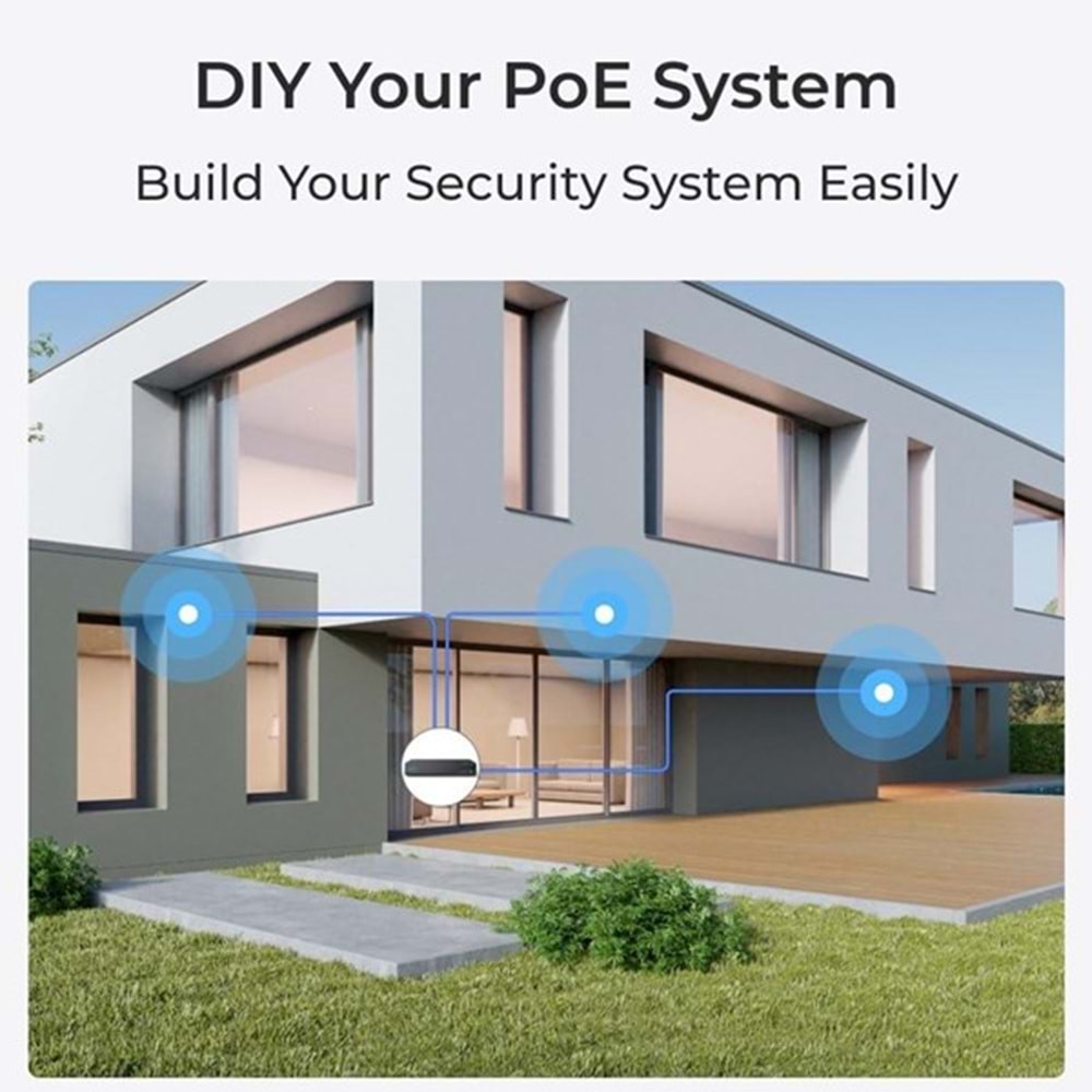 REOLINK 8MP Bullet 2.8mm Renkli IP Kamerası PoE IP67 P330