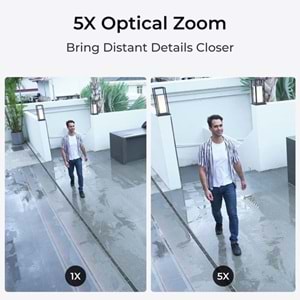 REOLINK 8MP Dome Motorize 5x Optik Zoom IP Kamera PoE IP67 P437