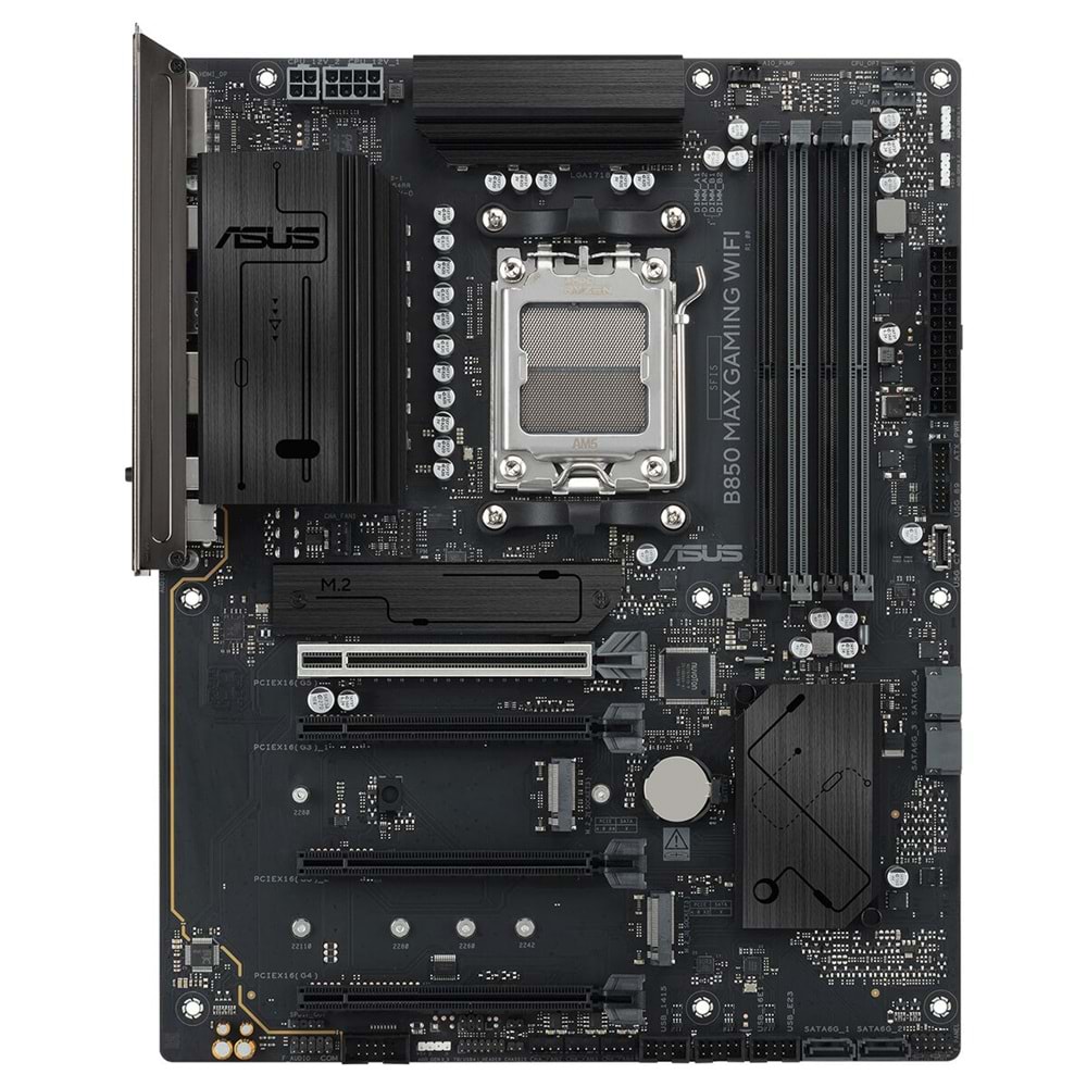 ASUS B850M MAX GAMING WIFI6 DDR5 HDMI DP PCIE 5.0 AM5 mATX