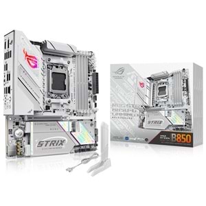 ASUS ROG STRIX B850-G GAMING WIFI7 DDR5 HDMI DP PCIE 5.0 AM5 mATX BEYAZ