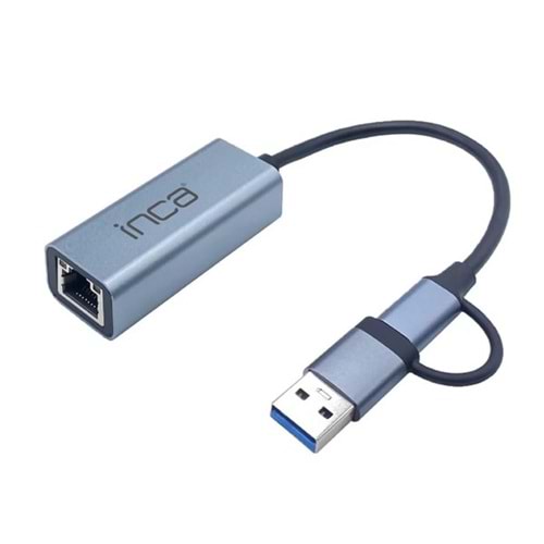 INCA IUTP-01T Gigabit TypeC-USB 3.0 Harici Ethernet