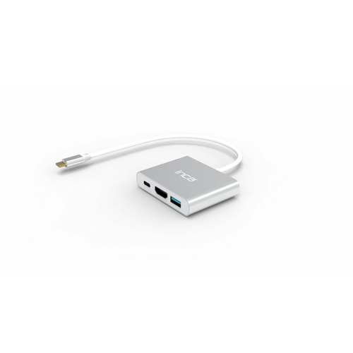 INCA ITPC-04T 0.15metre TYPE-C - HDMI Görüntü Adaptörü Gümüş 100W