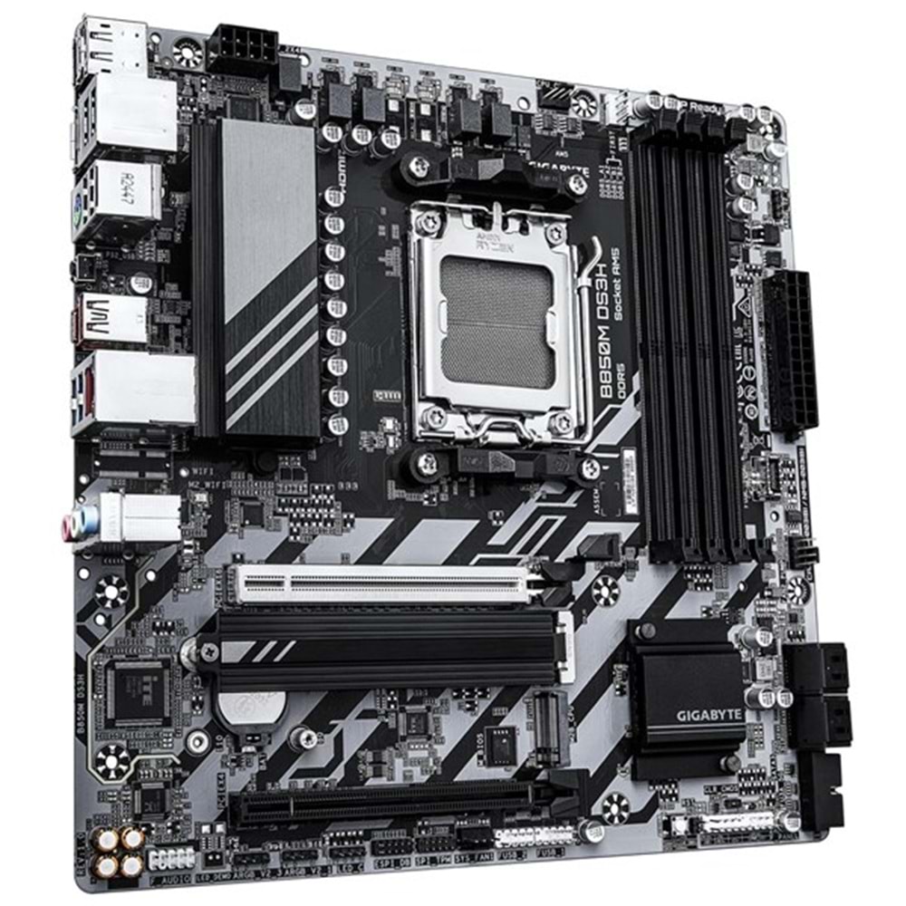 GIGABYTE B850M DS3H DDR5 HDMI DP-TYPEC PCIE 5.0 AM5 mATX