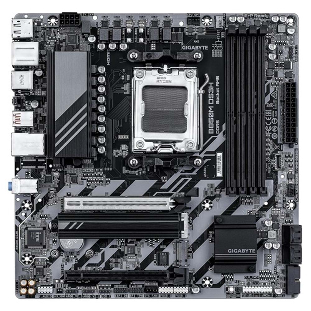 GIGABYTE B850M DS3H DDR5 HDMI DP-TYPEC PCIE 5.0 AM5 mATX