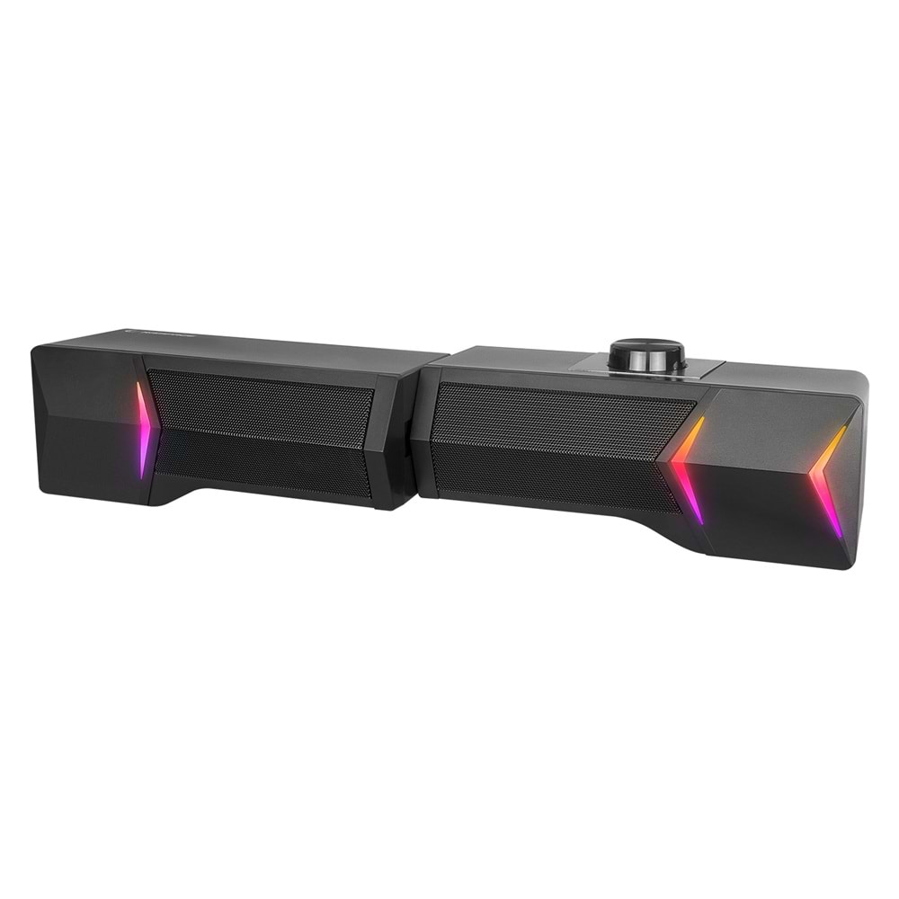 RAMPAGE Elegant X10 Bluetooth'lu Rms Gaming Oyuncu Speaker Işıklı Multimedia