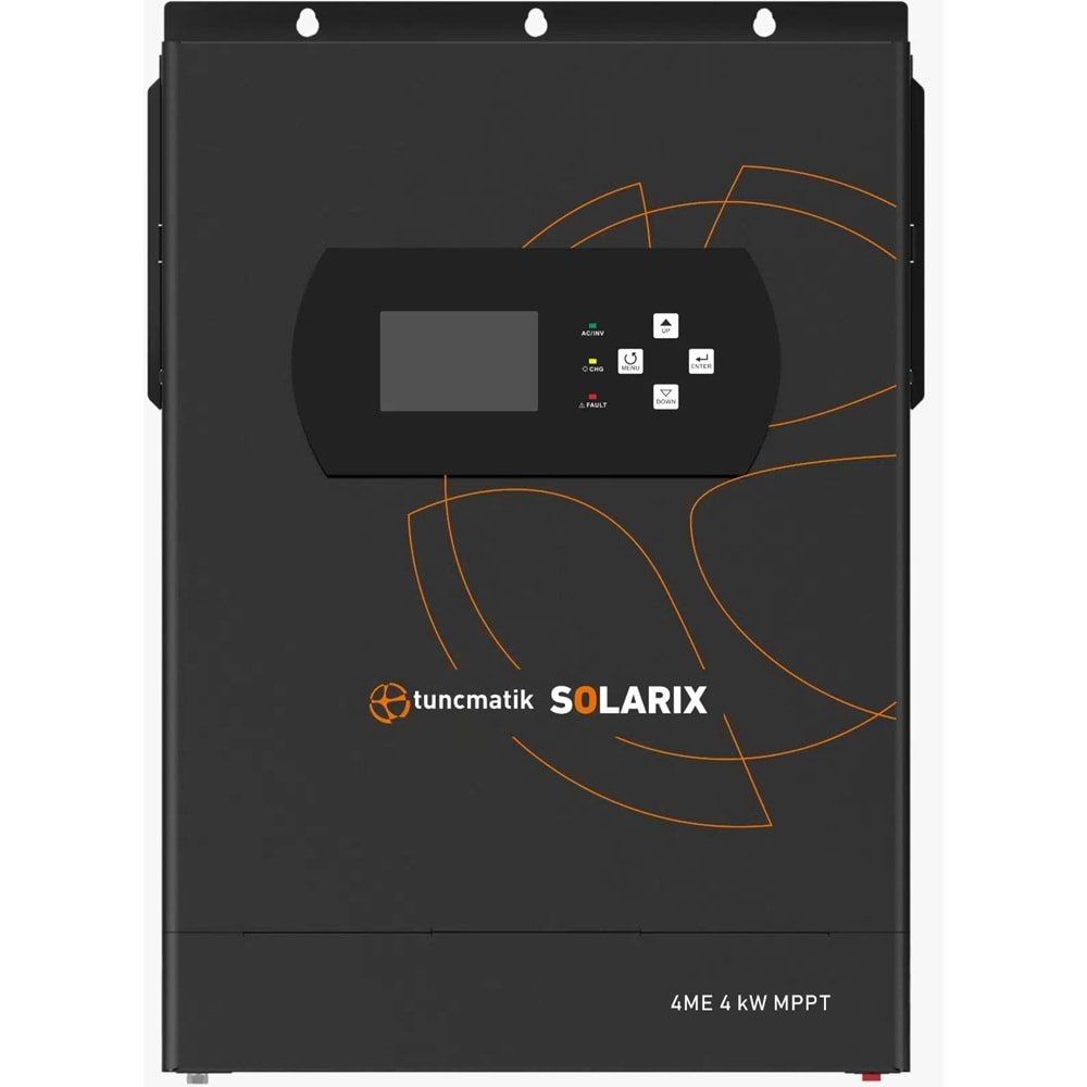 TUNÇMATİK 4kW SOLARIX TSK16102 24V 100A Akıllı OFF-GRID İnvertör