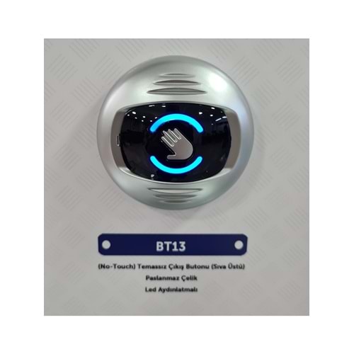 BIFO BT13 TEMAZSSIZ BUTON SIVA ÜSTÜ