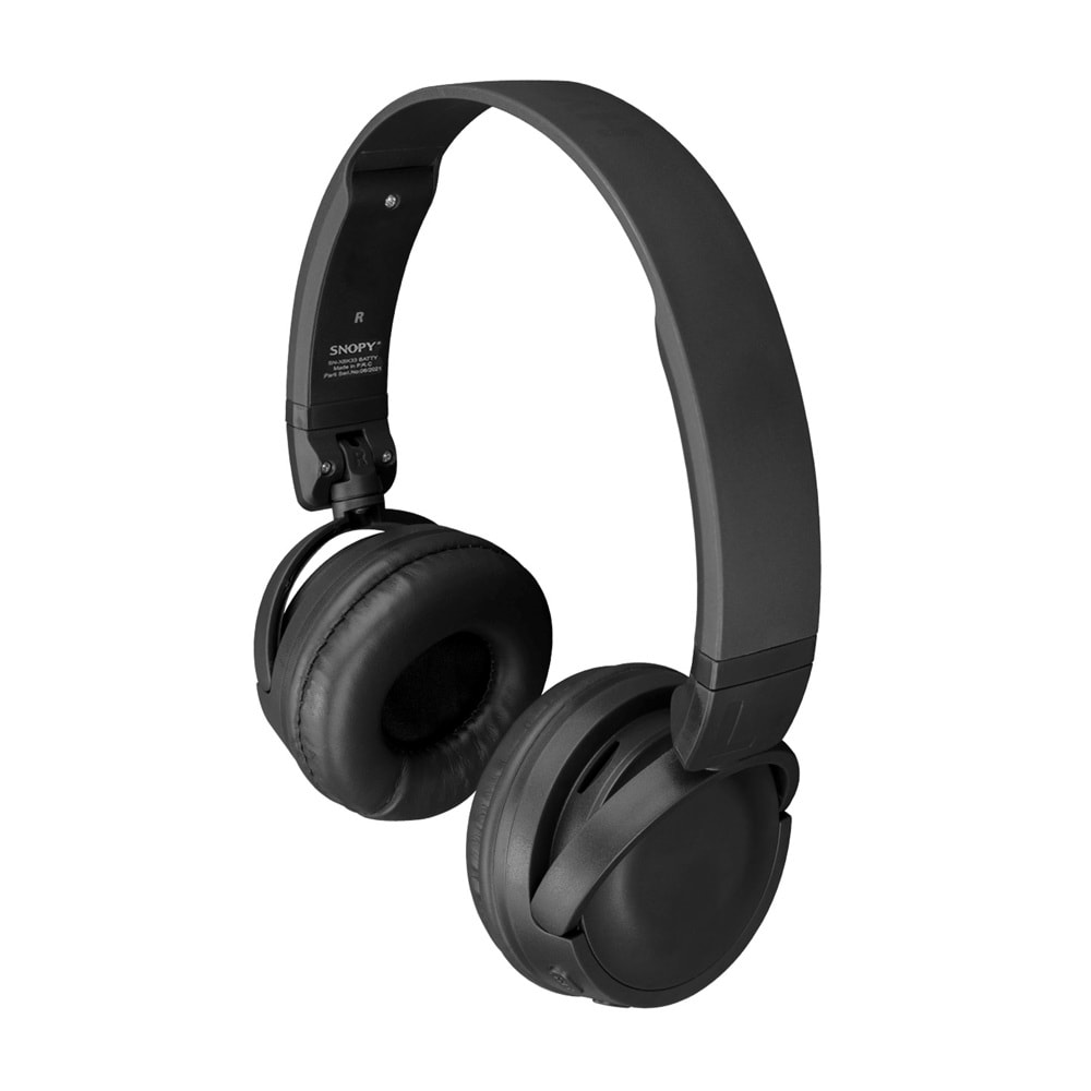 SNOPY SN-XBK33 BATTY TF KART ÖZELLİKLİ Siyah Bluetooth Kulaklık