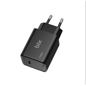BIX BX1P65G-BK 65W ŞARJ ADAPTÖR (TYPE-C) Siyah PPS ÖZELLİKLİ