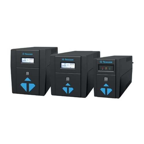 TESCOM 2000VA LEO+ LEO2000AP Modem Protect Lcd Ekran Line Interactive Ups