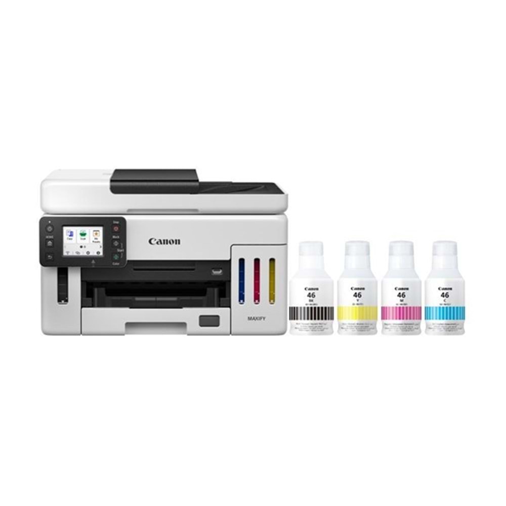 CANON A4 Renkli GX6140 Çok Fonksiyonlu Tanklı Yazıcı USB 2.0,Ethernet,Kablosuz 