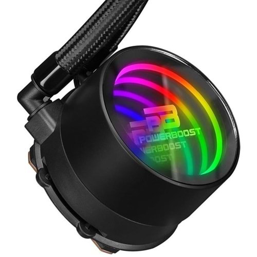 POWERBOOST 360mm DEEP PB-LCS-PI360 ARGB AM5-1851p Sıvı Soğutmalı İşlemci Fanı