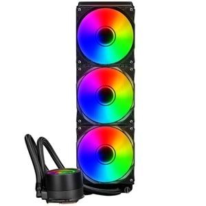 POWERBOOST 360mm DEEP PB-LCS-PI360 ARGB AM5-1851p Sıvı Soğutmalı İşlemci Fanı