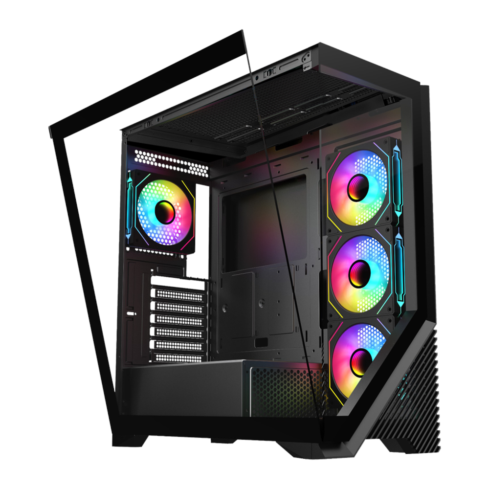 VENTO 750W 80+ BRONZE VG4202FLA Gaming E-ATX PC Kasası 360mm Soğutma Desteği