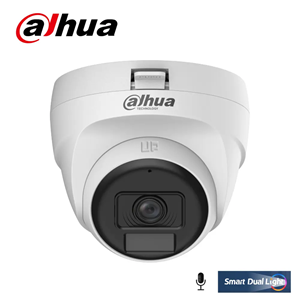 DAHUA 5MP Dome 2.8mm Analog Kamera Akıllı Çift Işıklı HAC-T1A51P-U-IL