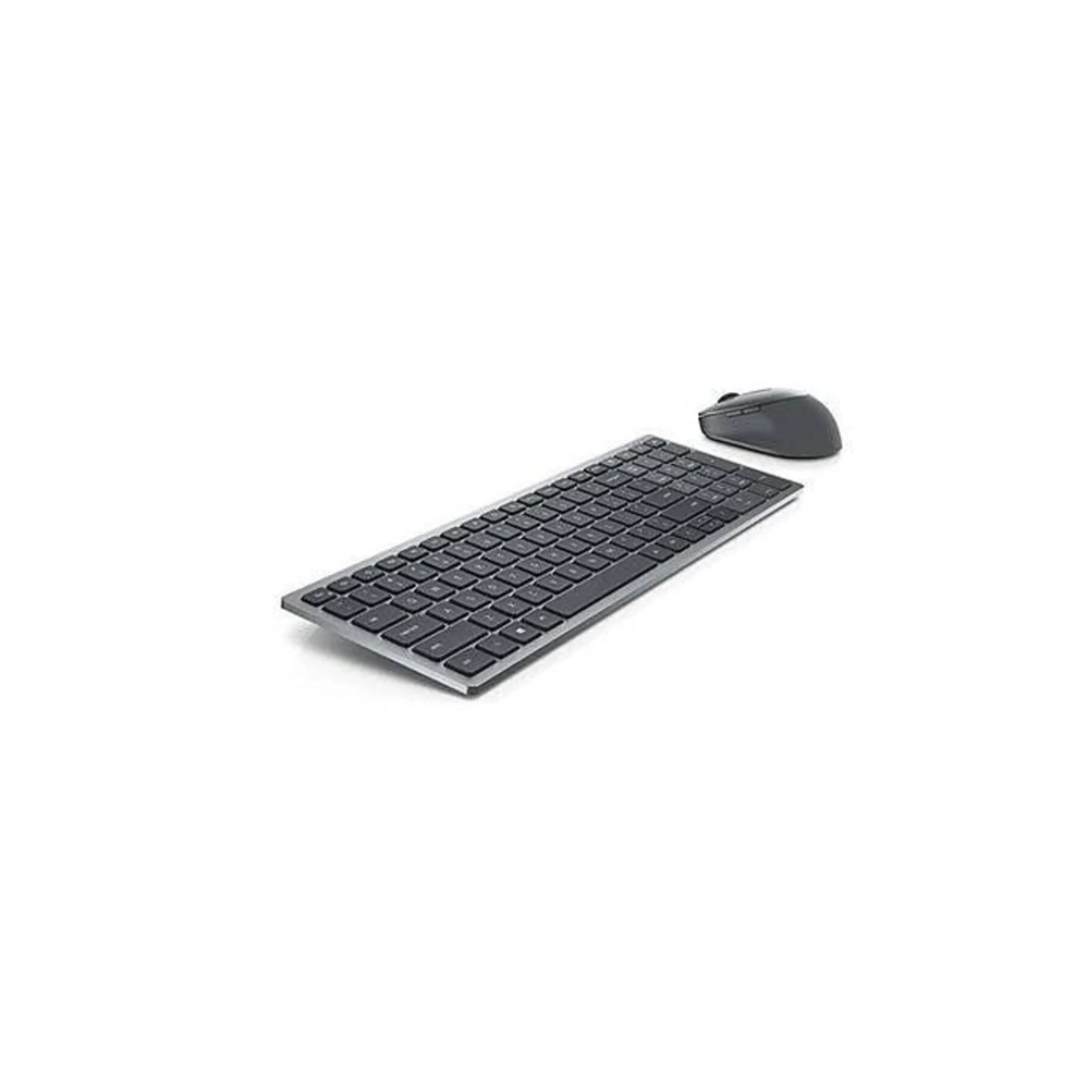 DELL Q TR KM7120W 580-AIWJ Çoklu Cihaz Kablosuz Titanyum Gri Klavye Mouse Set