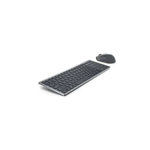 DELL Q TR KM7120W 580-AIWJ Çoklu Cihaz Kablosuz Titanyum Gri Klavye Mouse Set