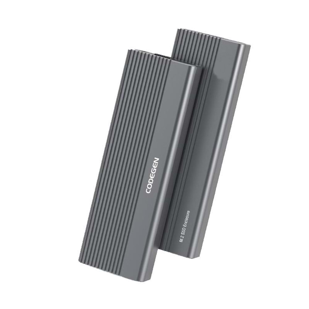 CODEGEN Type C USB 3.1 NVME M2 SSD 10Gbps Alüminyum Disk Kutusu (CDG-SSD-40BC)