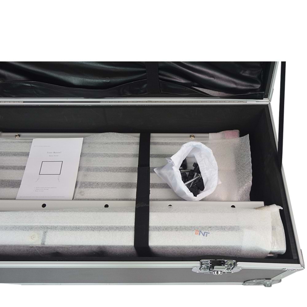 CODEGEN FF-30 300x225 cm Katlanabilir Taşınabilir Alüminyum Çerçeveli Fast Fold Projeksiyon Perdesi