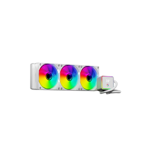 FRISBY 360MM FCL-360W ARGB AM5-1851p Sıvı Soğutmalı İşlemci Fanı Beyaz