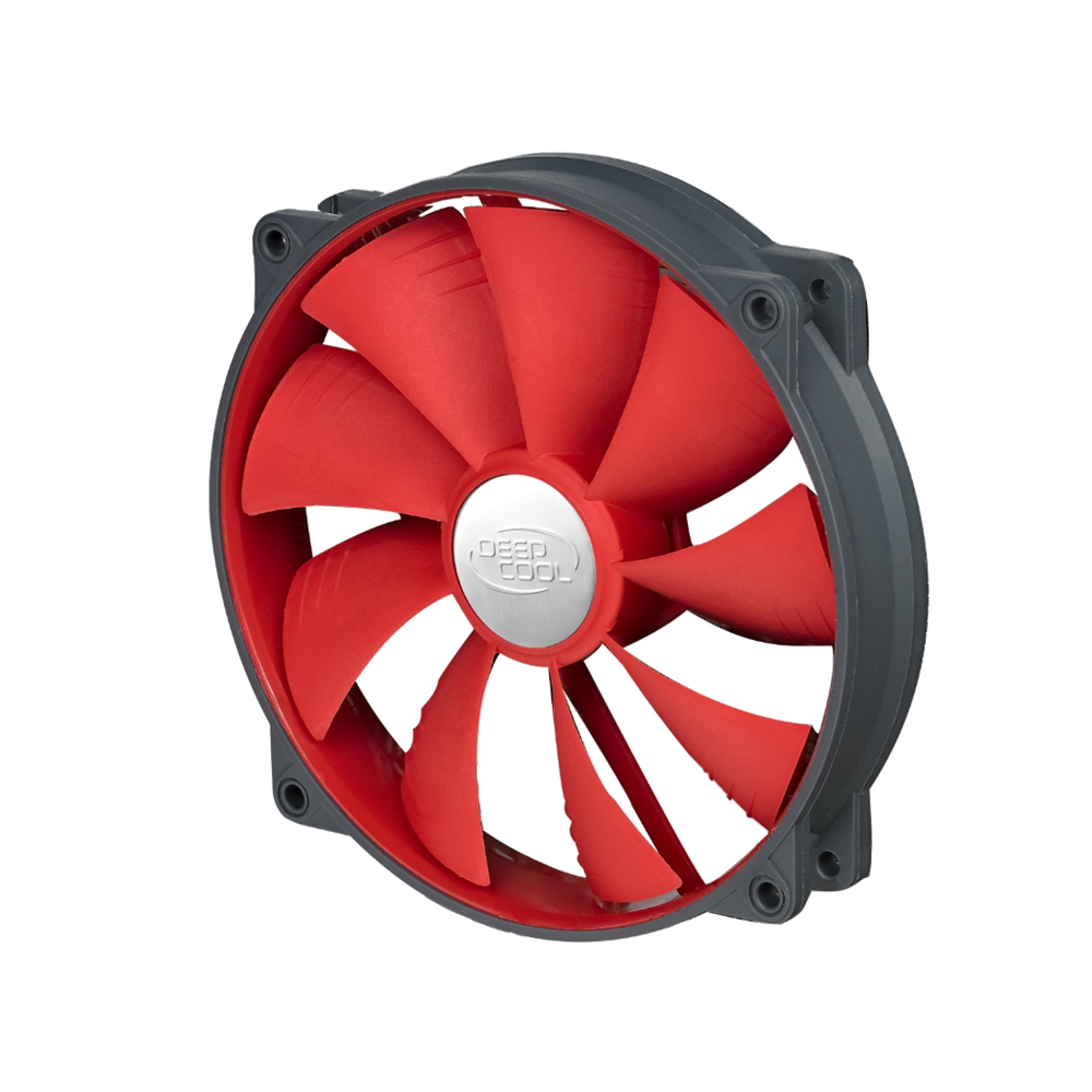 DEEPCOOL UF140R Ultra Sessiz Kasa ve Radyatör Fanı (Kırmızı)