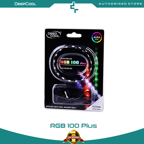 DEEPCOOL RGB100 White LED Manyetik Şerit 12V DC 4 Pin Bilgisayar Kasası Beyaz Aydınlatma Kiti