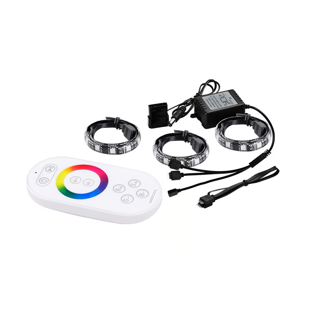 DEEPCOOL RGB380 Uzaktan Kumandalı Kasa İçi RGB LED Şerit Kiti