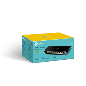 TP-LINK 8port Gigabit Yönetilemez Switch TL-SG1008D