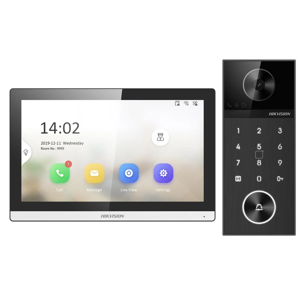 HIKVISION DS-KIS612-P IP Video İnterkom Seti - 7