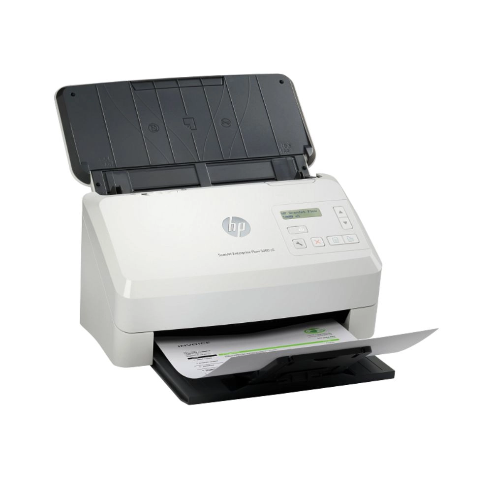 HP A4 ScanJet Enterprise Flow 5000 s5 6FW09A 65 Sayfa/dk 130 Görüntü/dk 80 Yaprak ADF USB 3.0 Çift Taraflı Doküman Tarayıcı