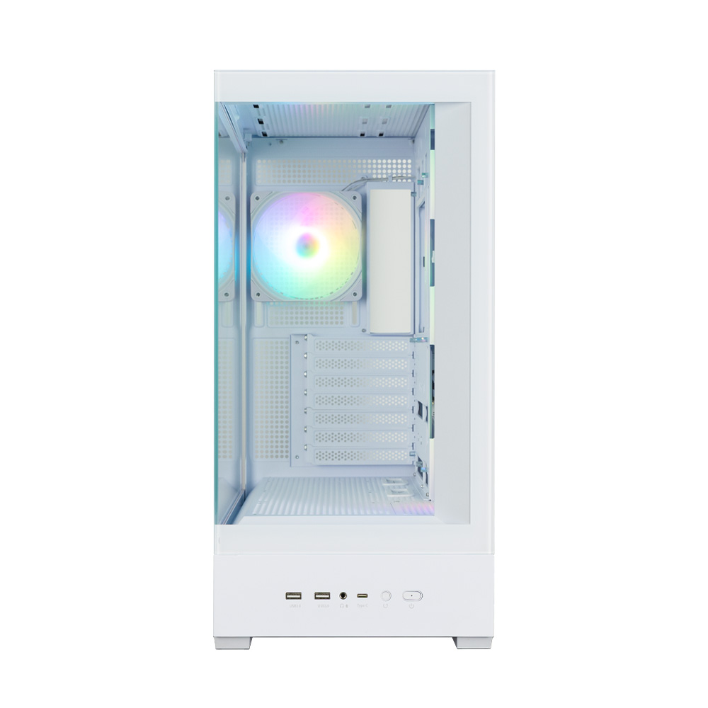 ZALMAN P40 DS WHITE Gaming Mid-Tower PC Kasası Beyaz