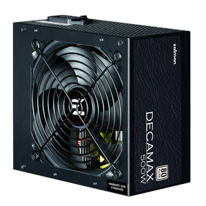 ZALMAN 500w 80+ ZM500-LX3(DecaMax500W) Power Supply