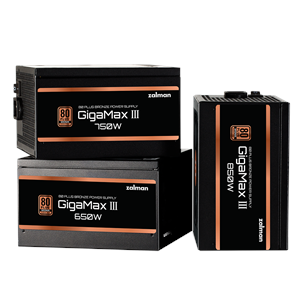 ZALMAN 750w 80+ Bronze ZM750-GV3 (GigaMaxIII 750W) PCIe 5.0 Power Supply