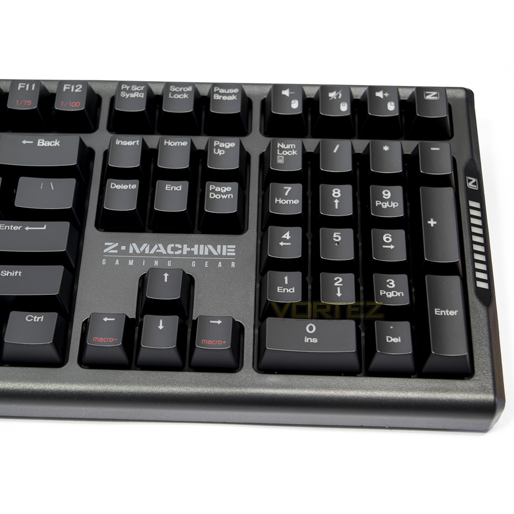 ZALMAN ZM-K700M Beyaz LED Aydınlatmalı MX Mekanik Oyuncu Klavye (USB)