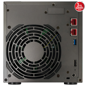 ASUSTOR 4diskli Celeron QC- 4GB RAM-2-2.5GbE Nas Server AS6704T