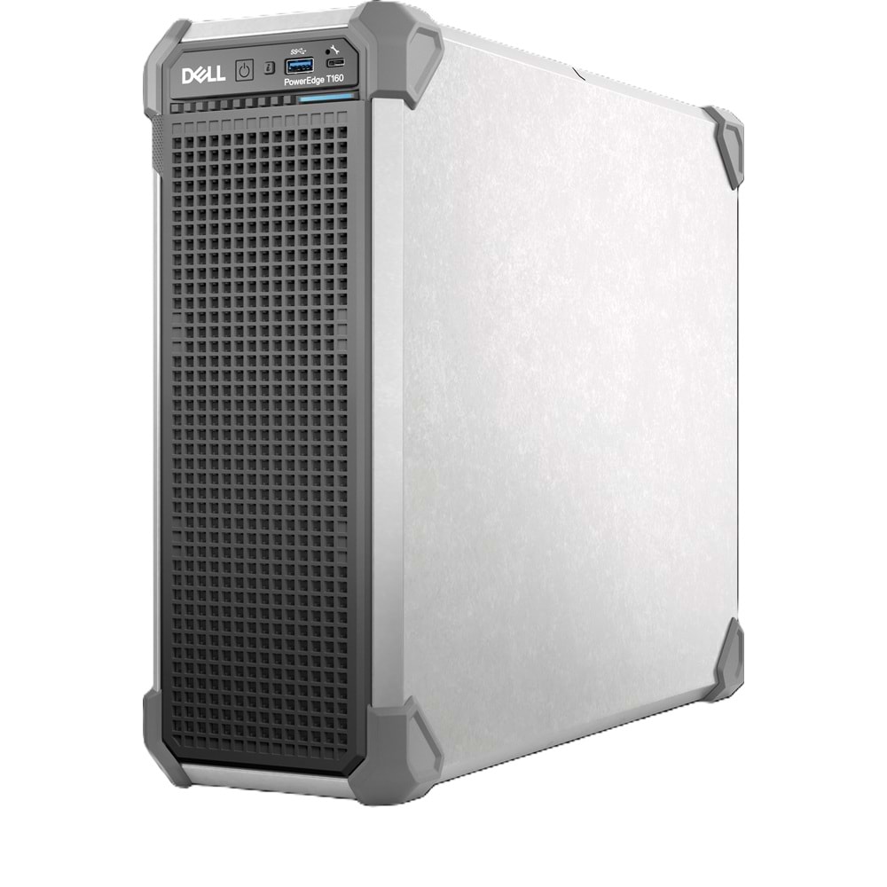 DELL T160 SPL1 6315P 16GB DDR5 UDIMM- 2TB SATA- 300w 5U Tower Sunucu