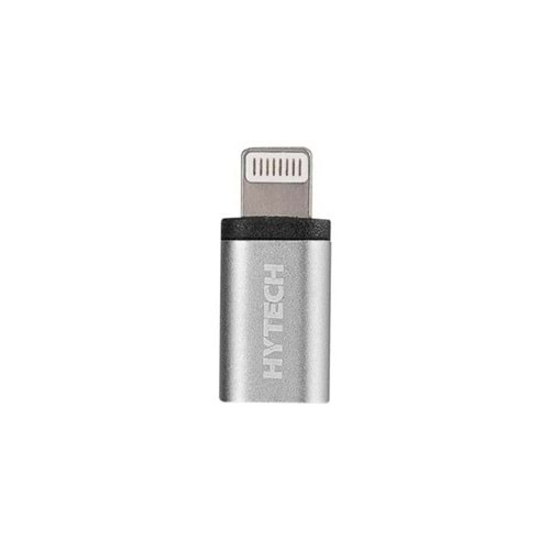 HYTECH HY-XO25 MicroUSB ÇEVİRİCİ Gümüş Metal Gövdeli