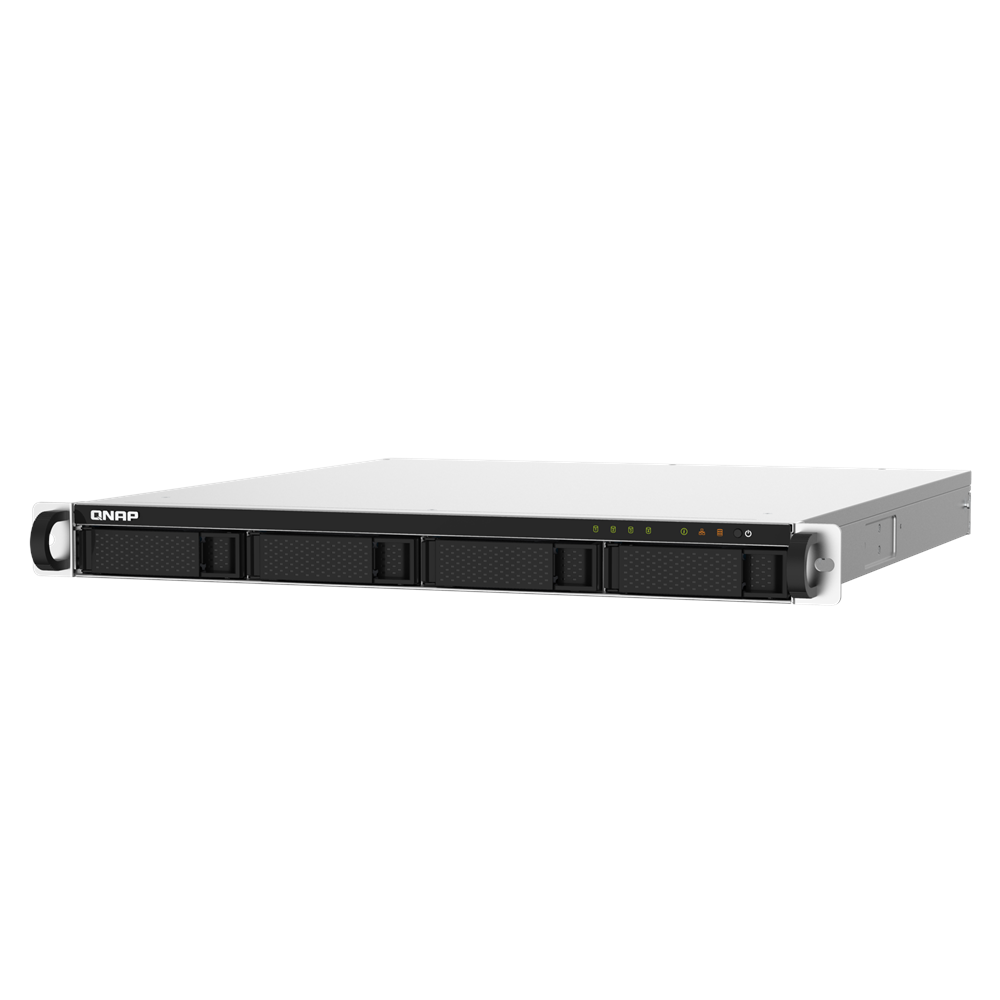 QNAP 4diskli ARM QC AL324-2GB RAM-10GbE SFP+ Rack Nas Server Redundant Power TS-432PXU-RP